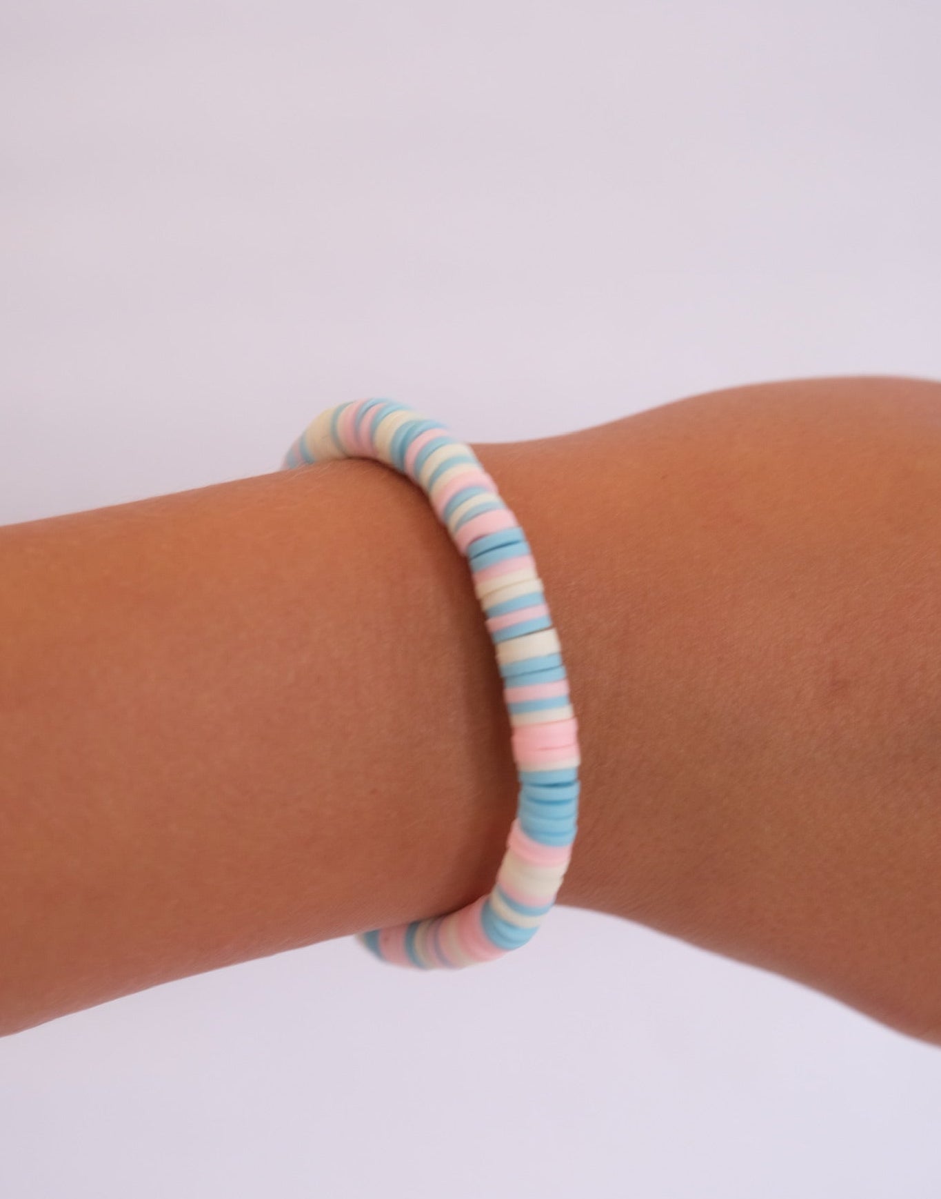 Cotton Candy Beaded Bracelet