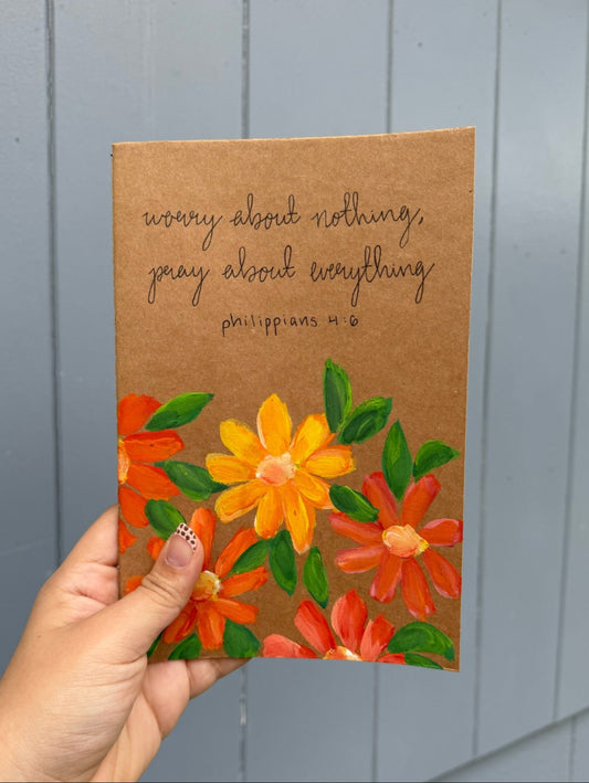 Floral Scripture Notebooks