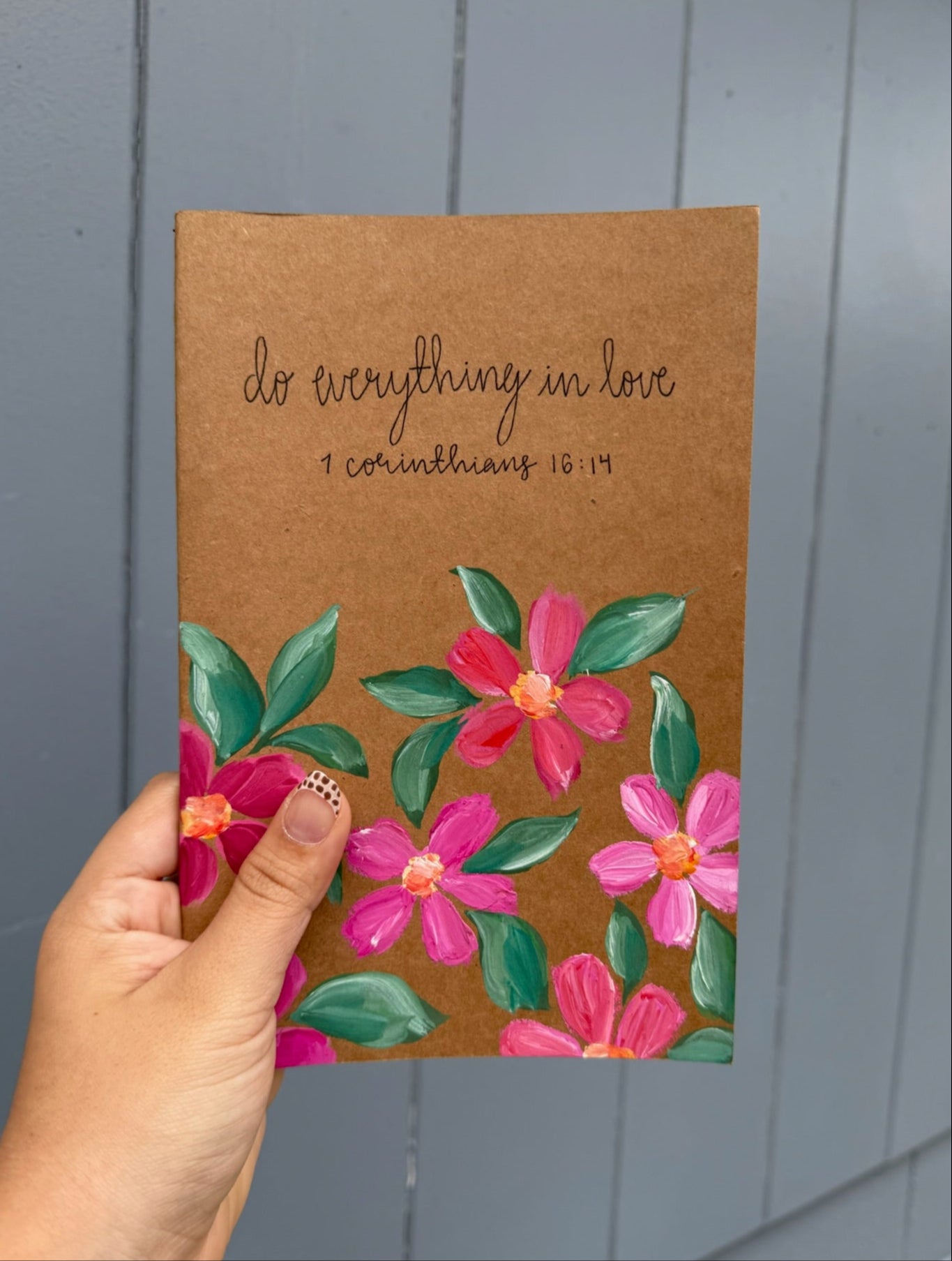 Floral Scripture Notebooks