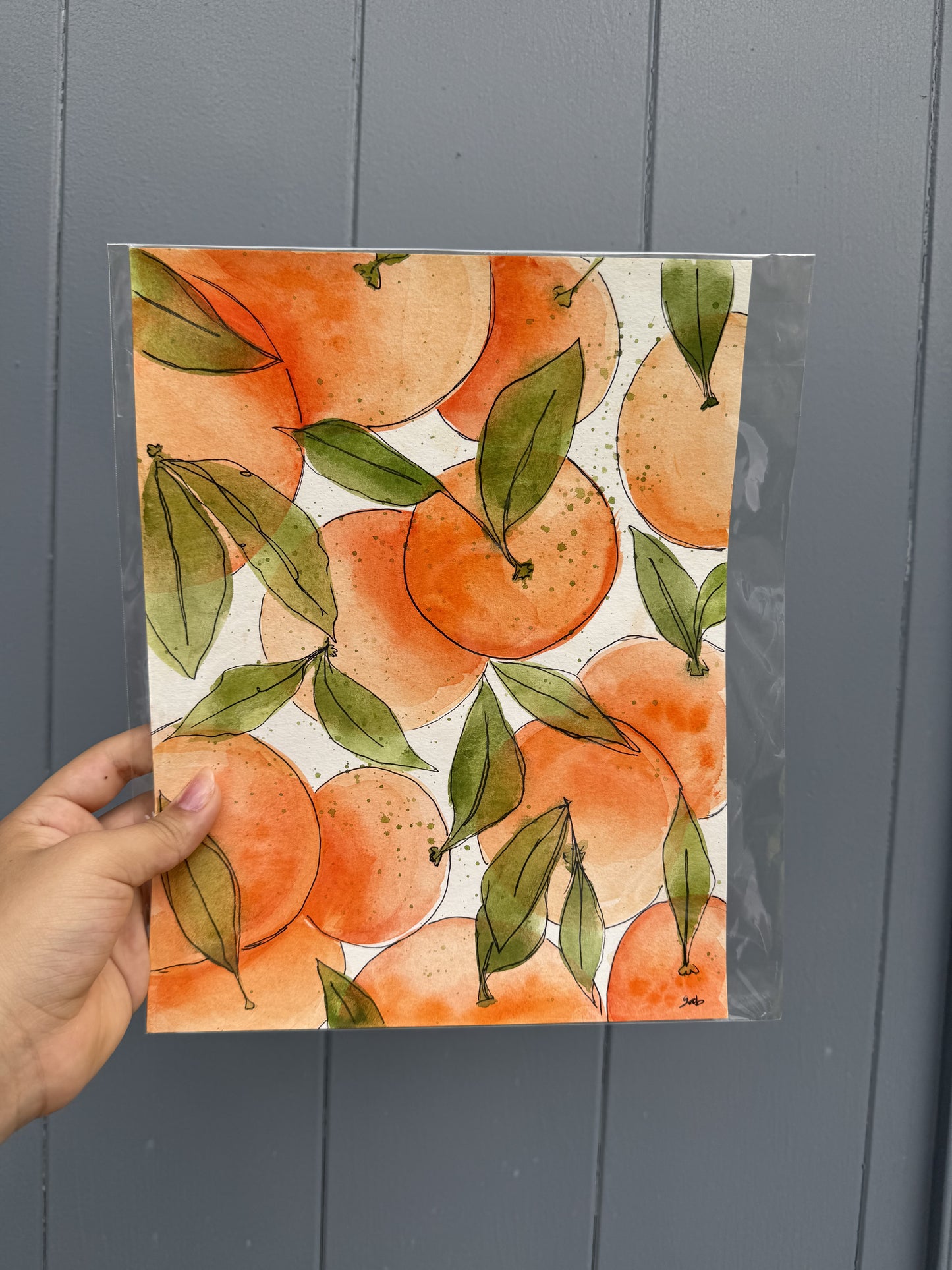 Big Fruit Paintings