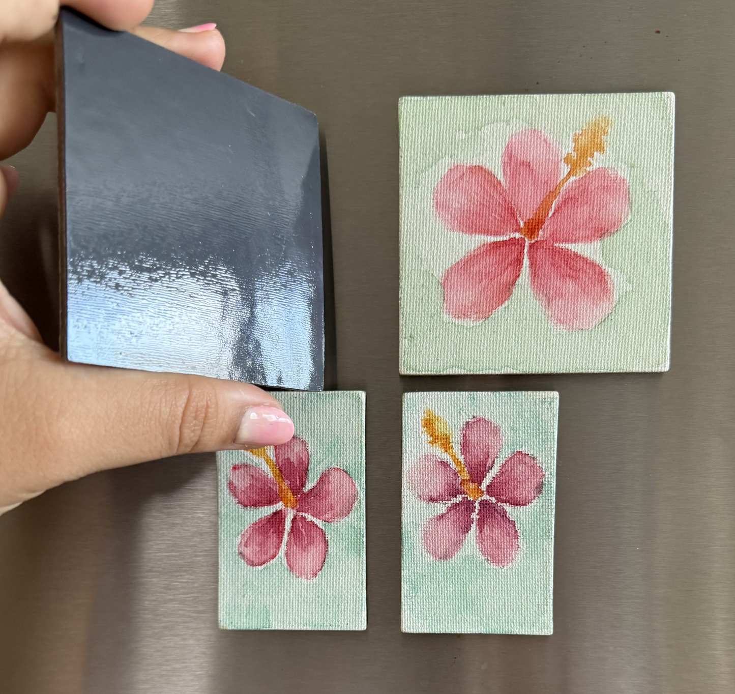 Hibiscus Flower Magnet