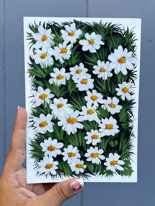 Gouache Floral Paintings