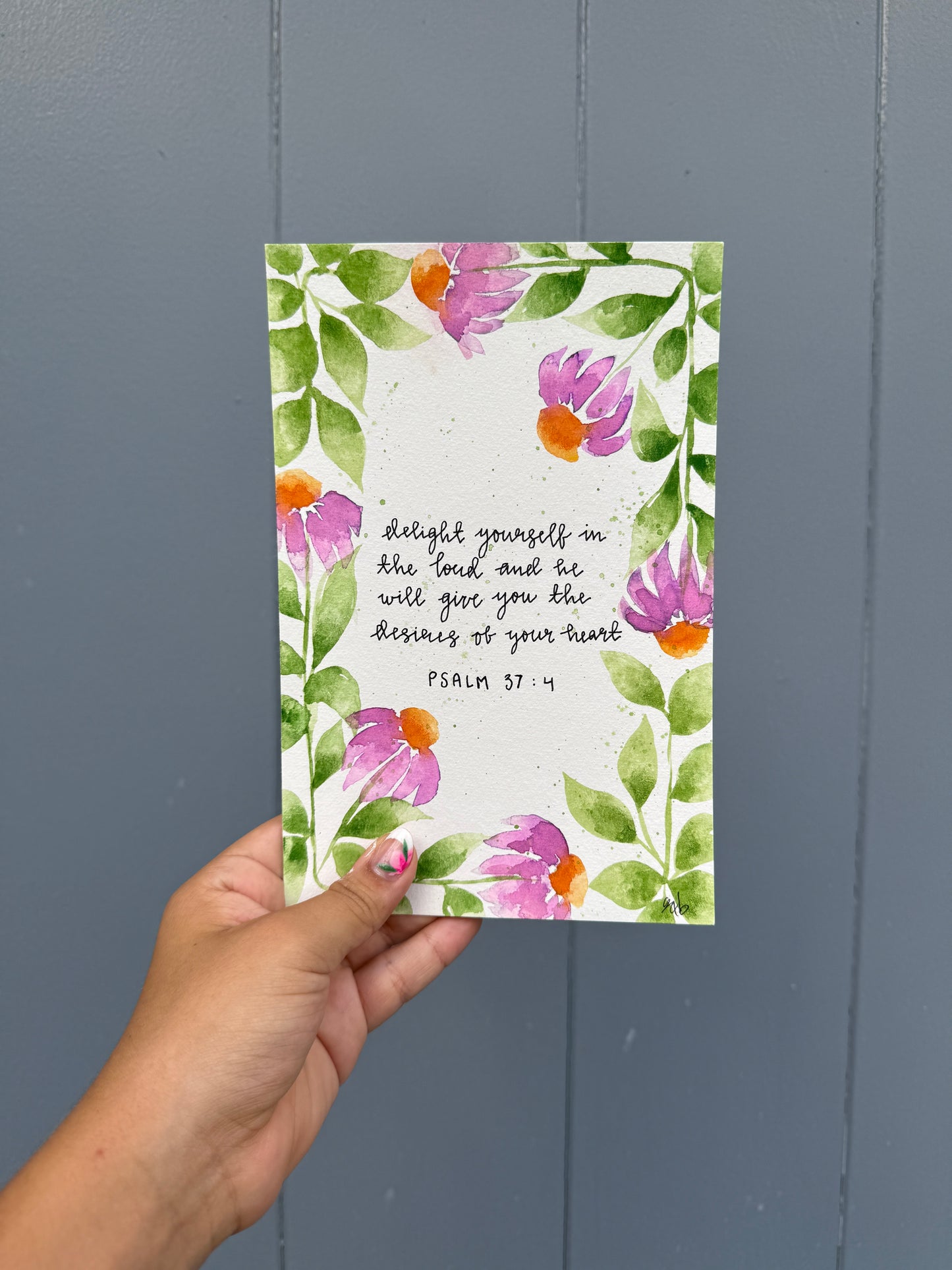 Floral Border Paintings