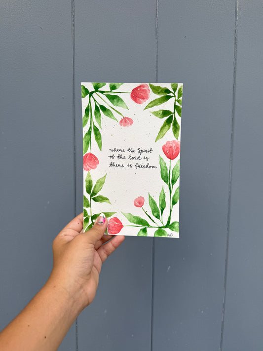 Floral Border Paintings