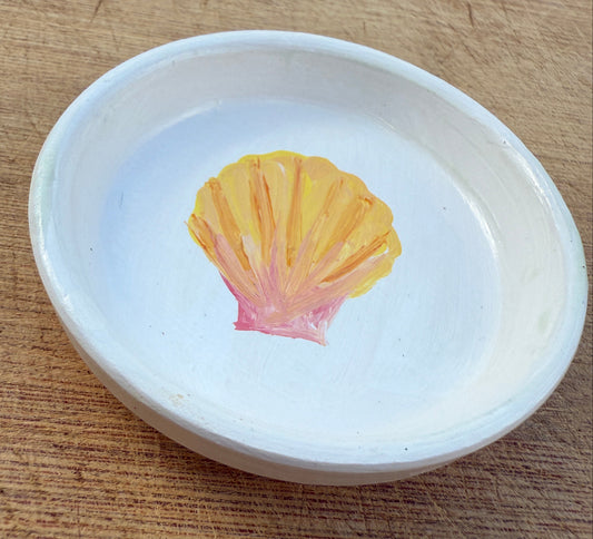 Sunrise Sheashell Jewelry Tray