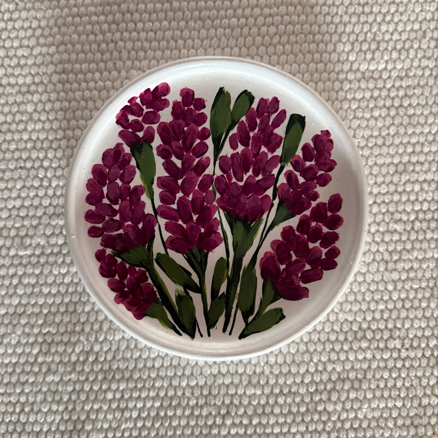 Lavender Jewelry Dish