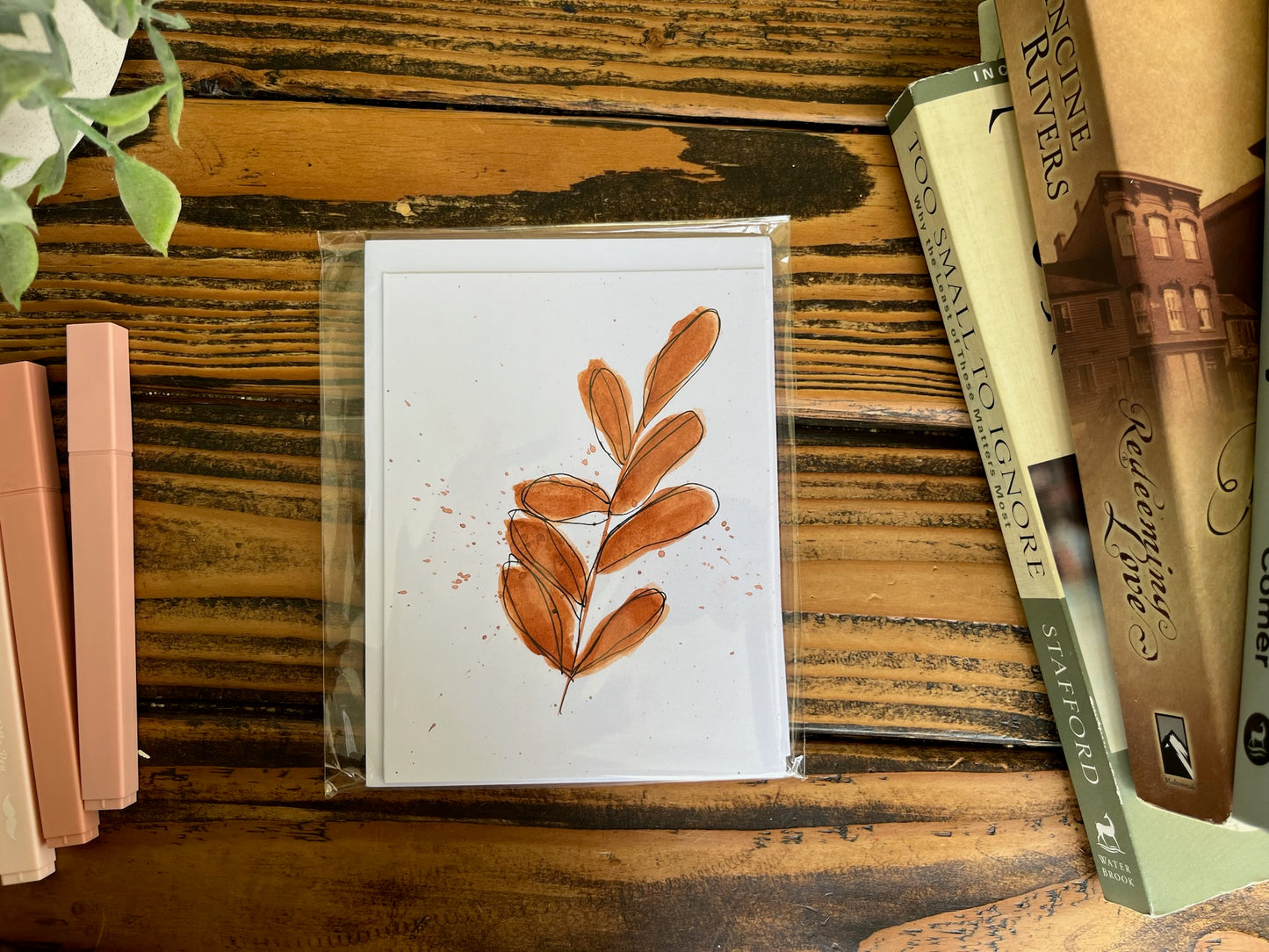 Boho Greeting Cards pack of 4