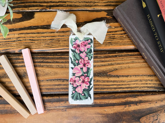 Floral bookmarks