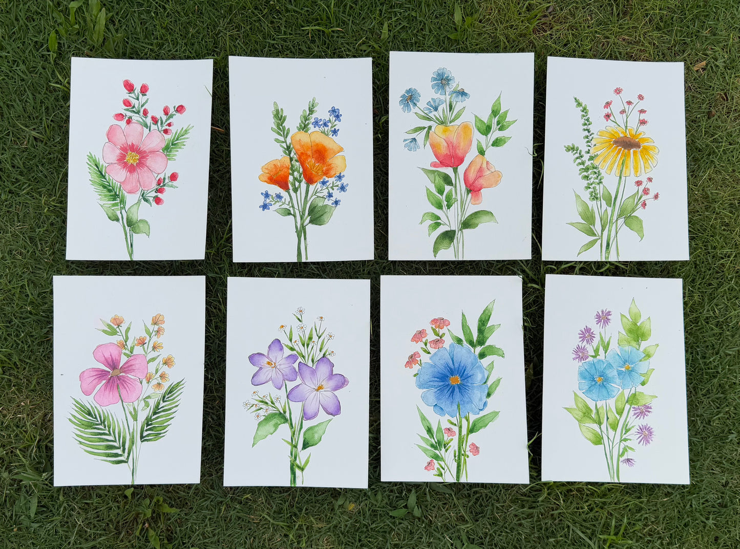 Small Flower Paintings