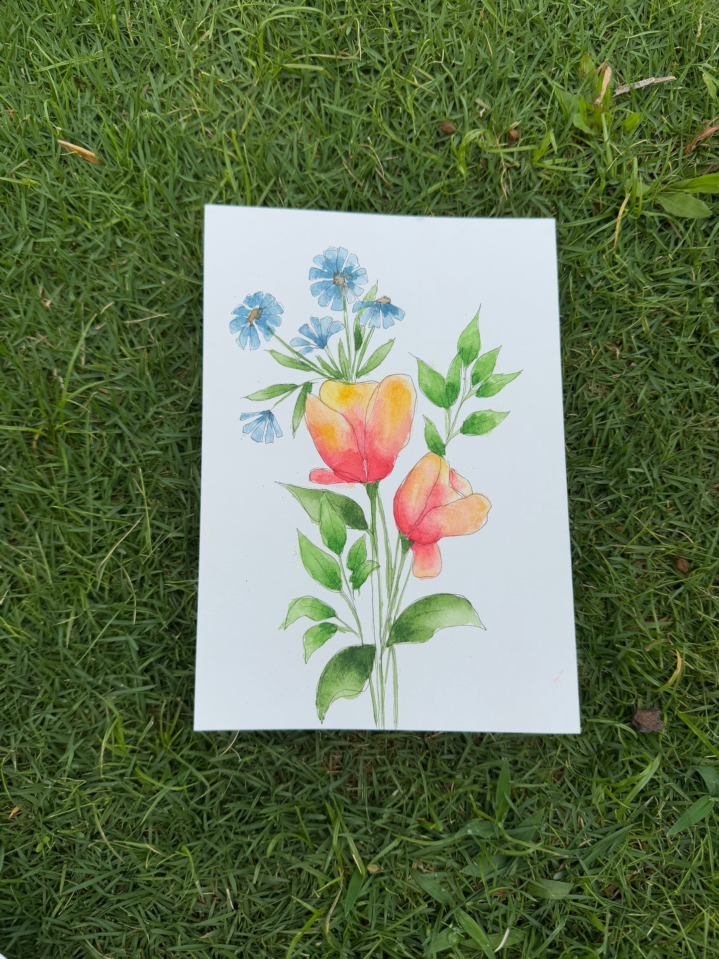 Small Flower Paintings