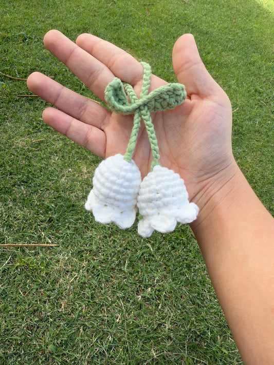 Crochet Hanging Bellflowers