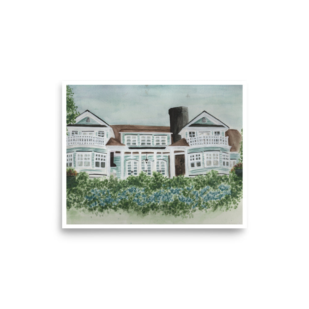 The Cousins House Print