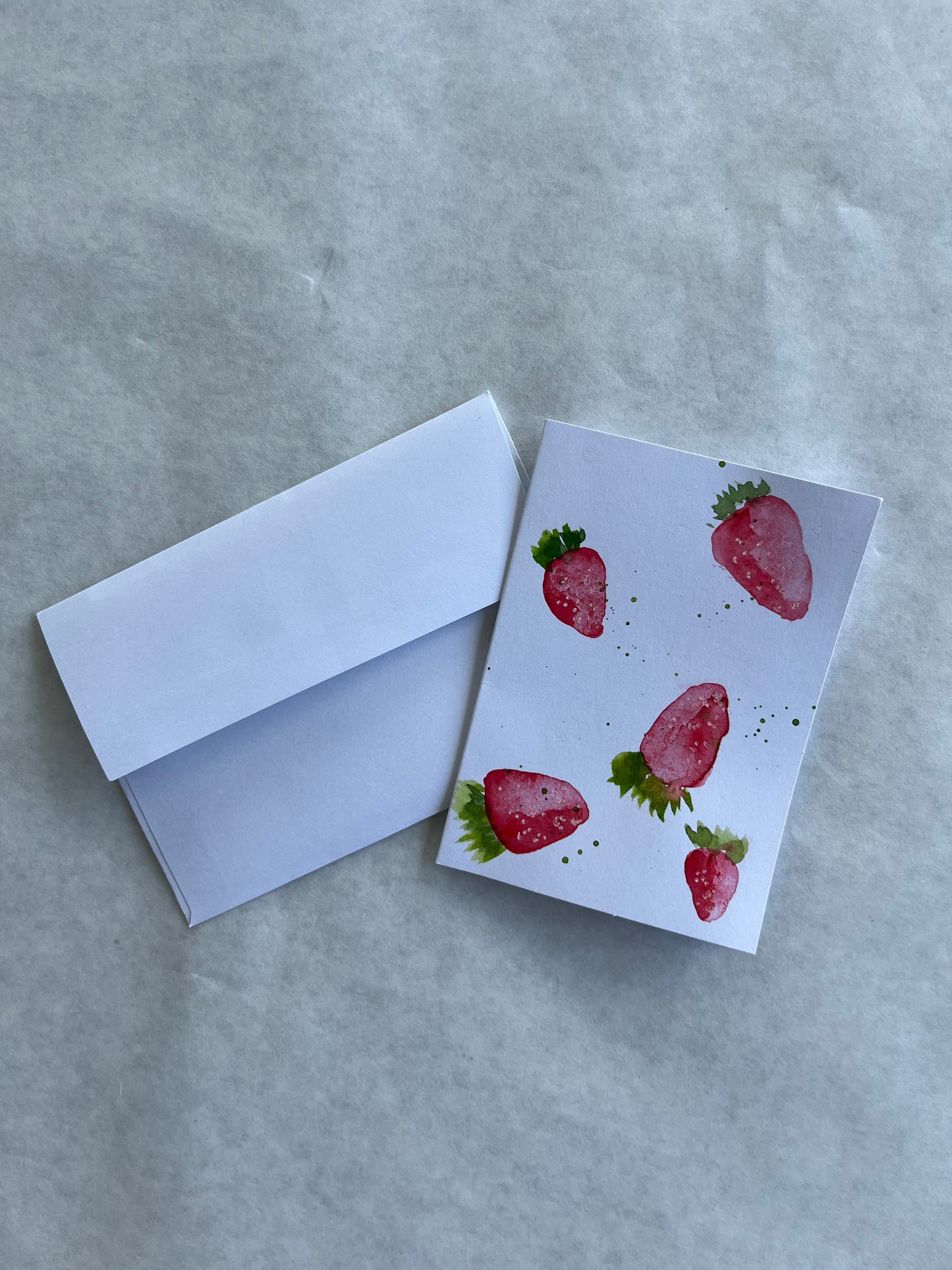 Mini fruit cards