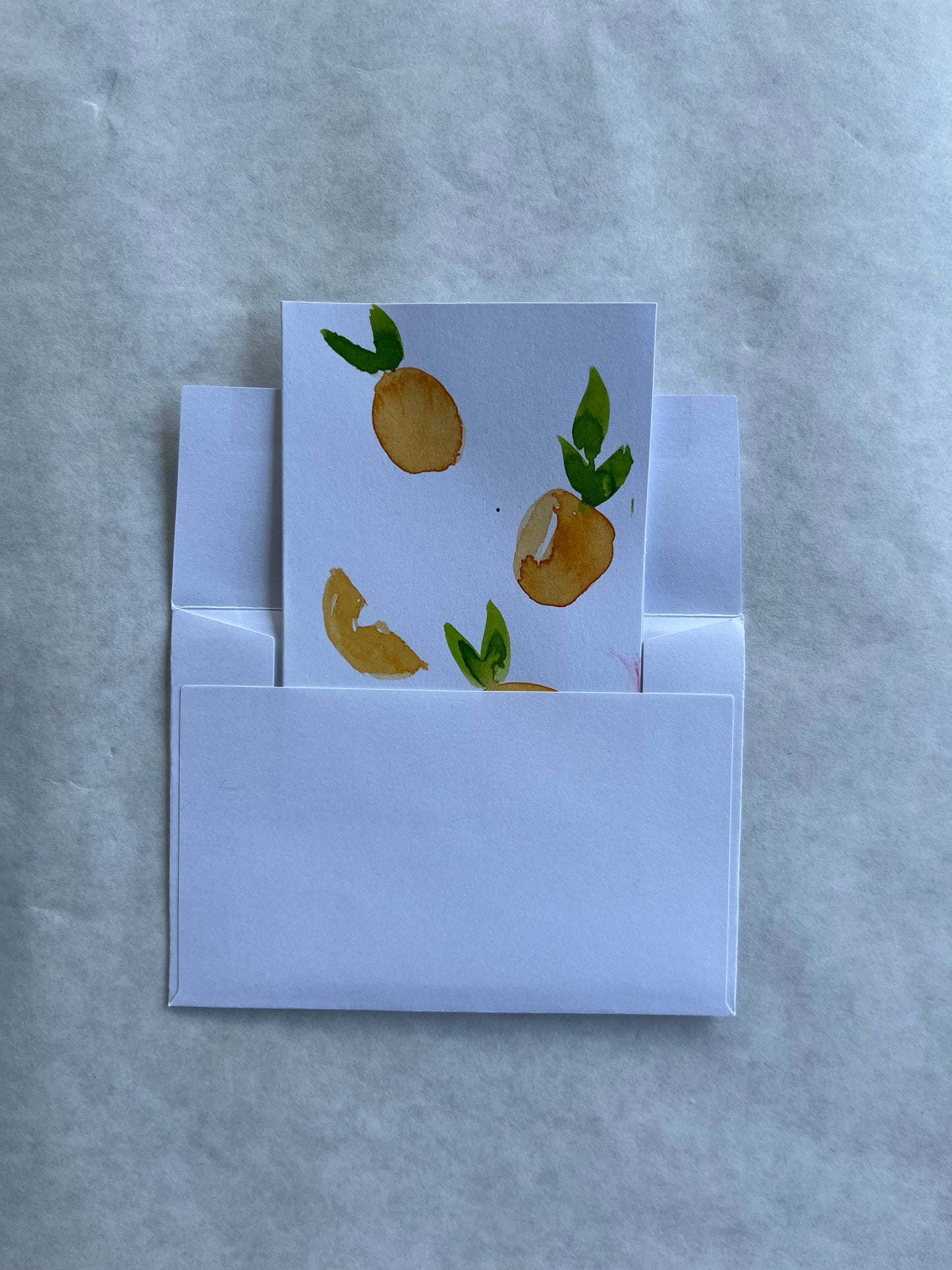 Mini fruit cards