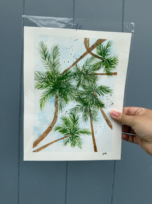 Palm Tree Painting