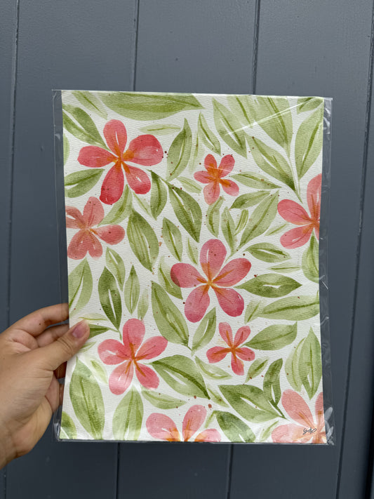 Large Flower Painting