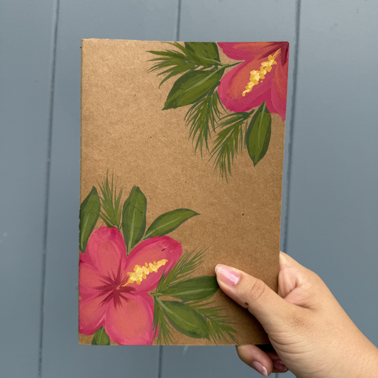 Pink Hibiscus Notebook