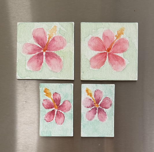 Hibiscus Flower Magnet
