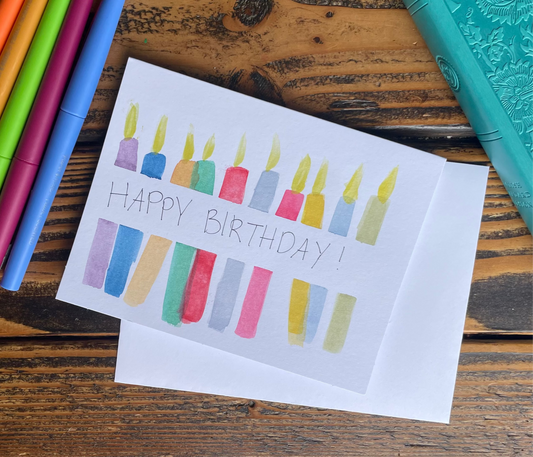 Birthday Candle Card
