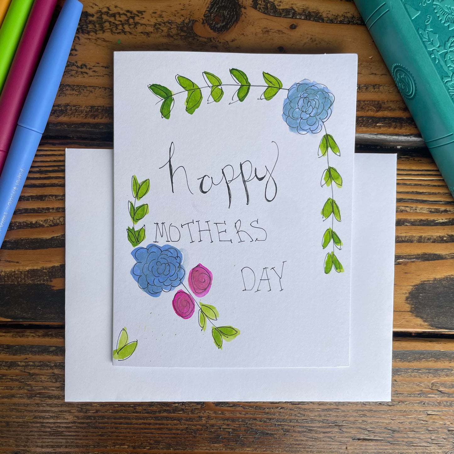 HAPPY MOTHER'S DAY greeting card