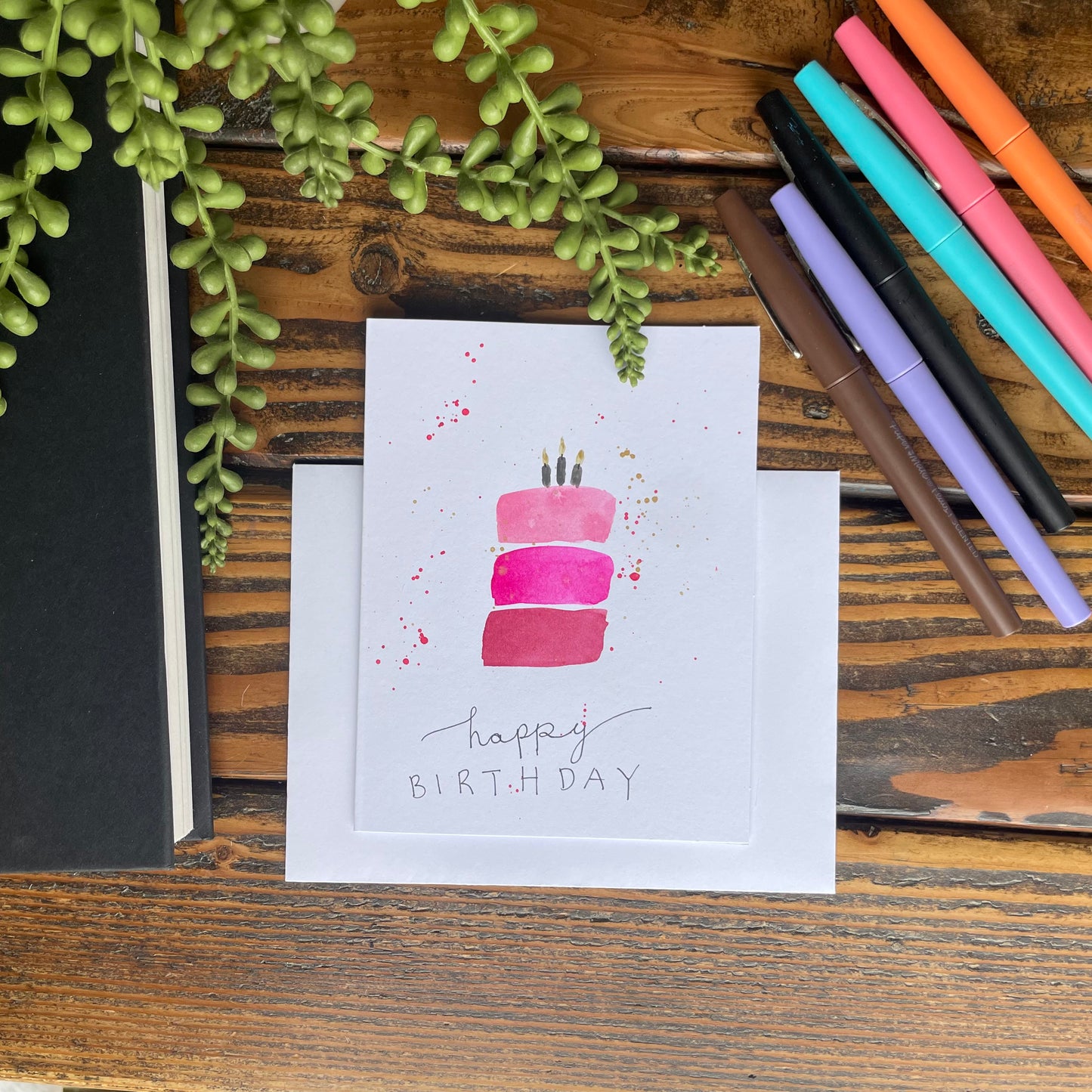 HAPPY BIRTHDAY greeting card