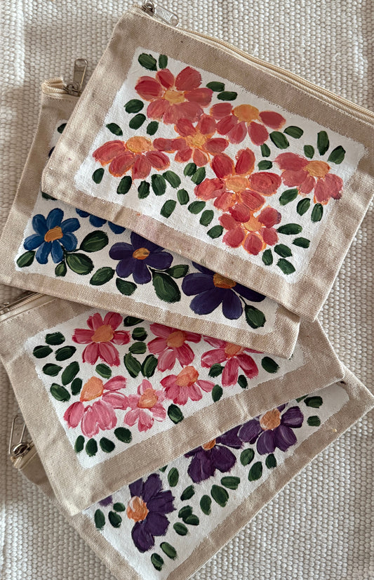 Flower Pencil Pouches