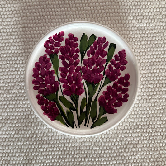 Lavender Jewelry Dish