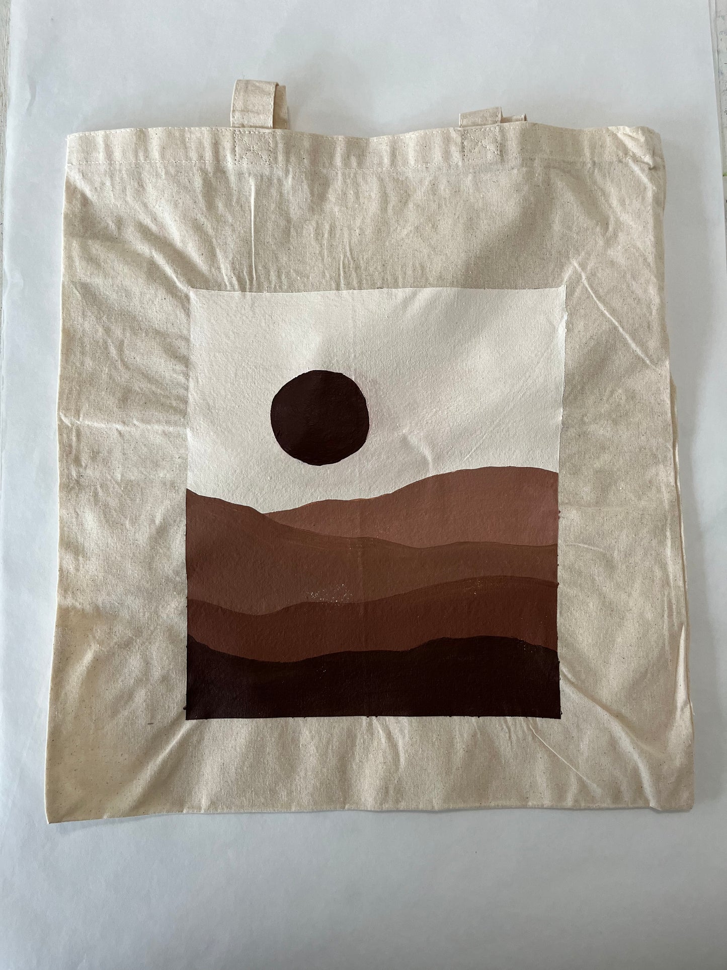 Boho Mountain tote bag