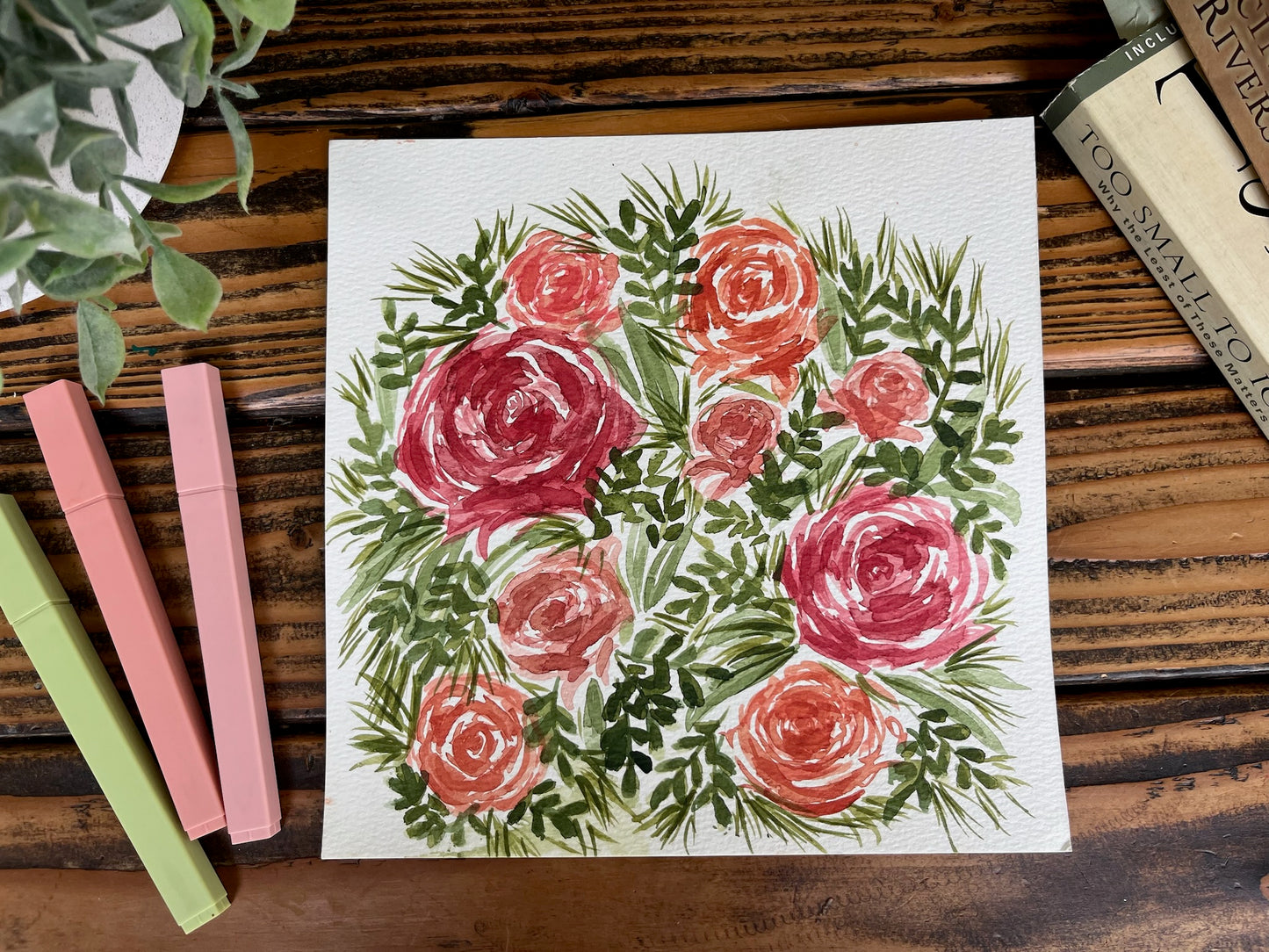 Rose Painting