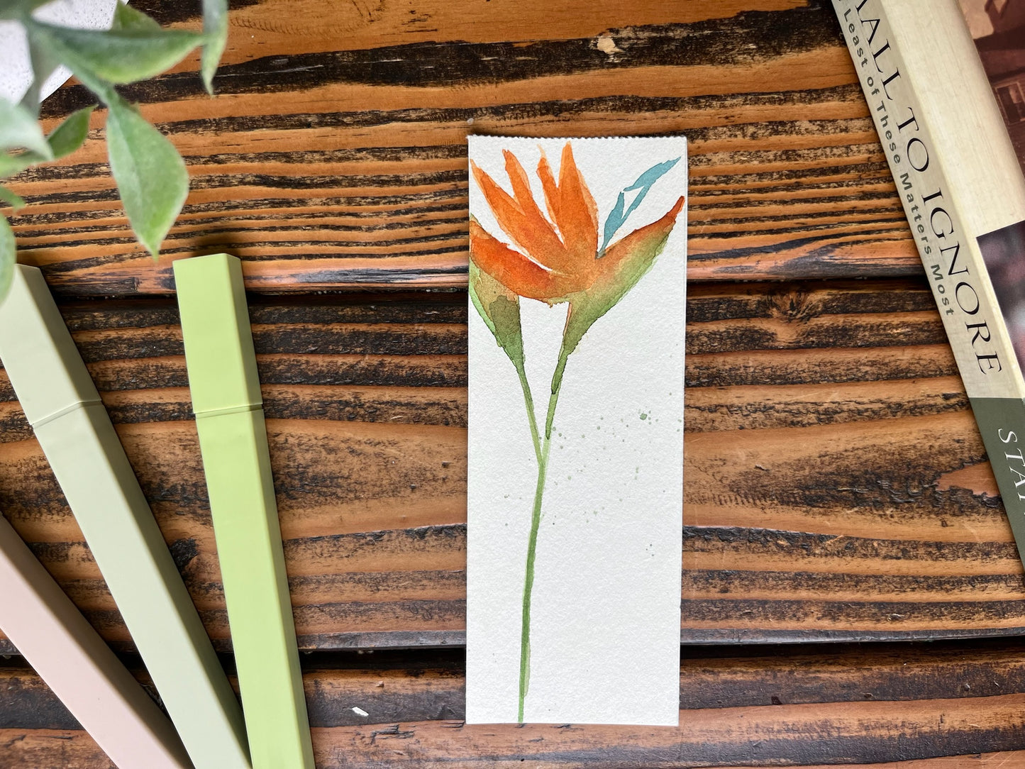 Hawaiian Plants bookmarks