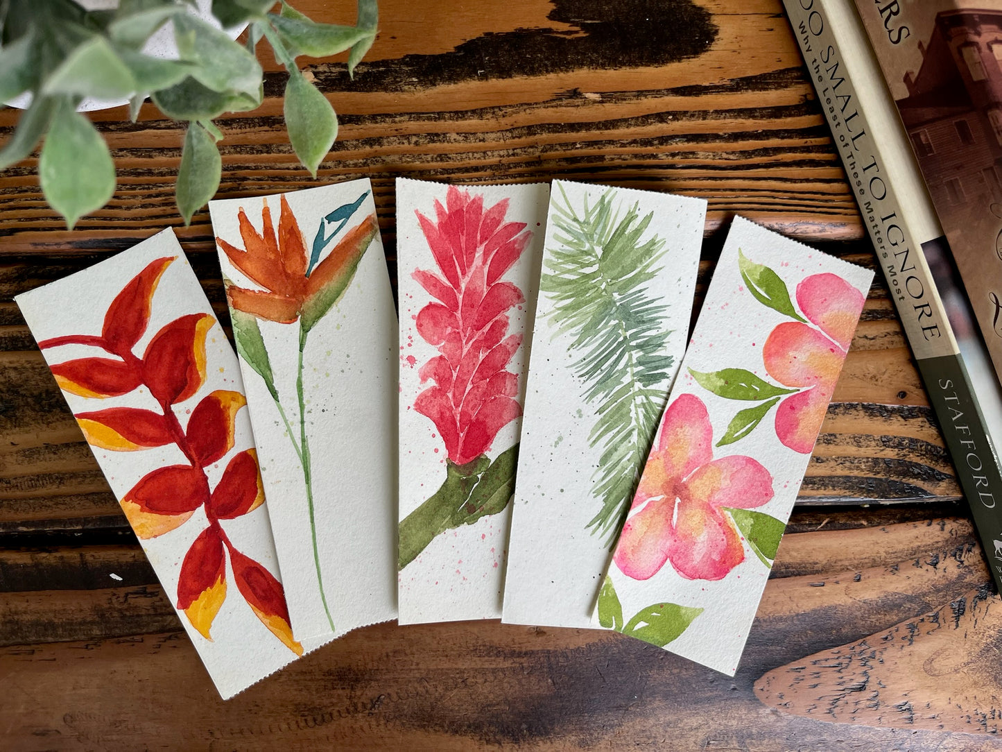 Hawaiian Plants bookmarks