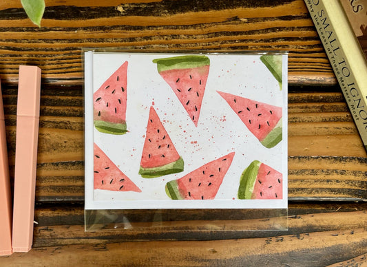 Watermelon Greeting card