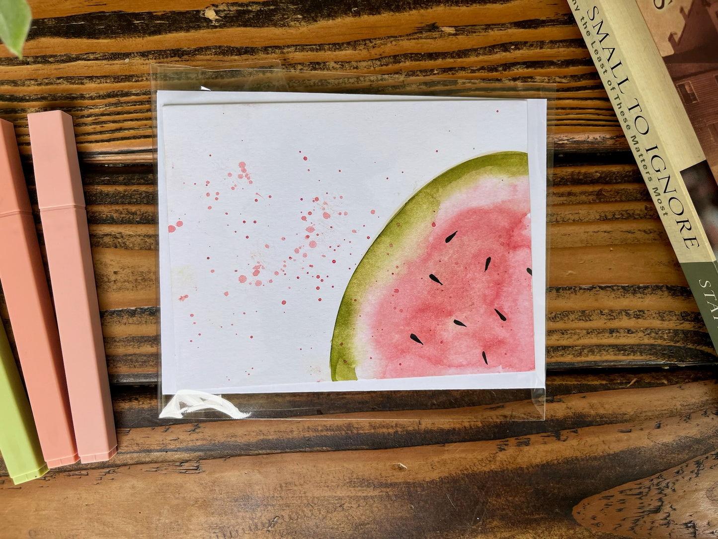 Large Fruit greeting cards