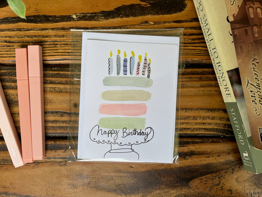 Birthday cards set of 2