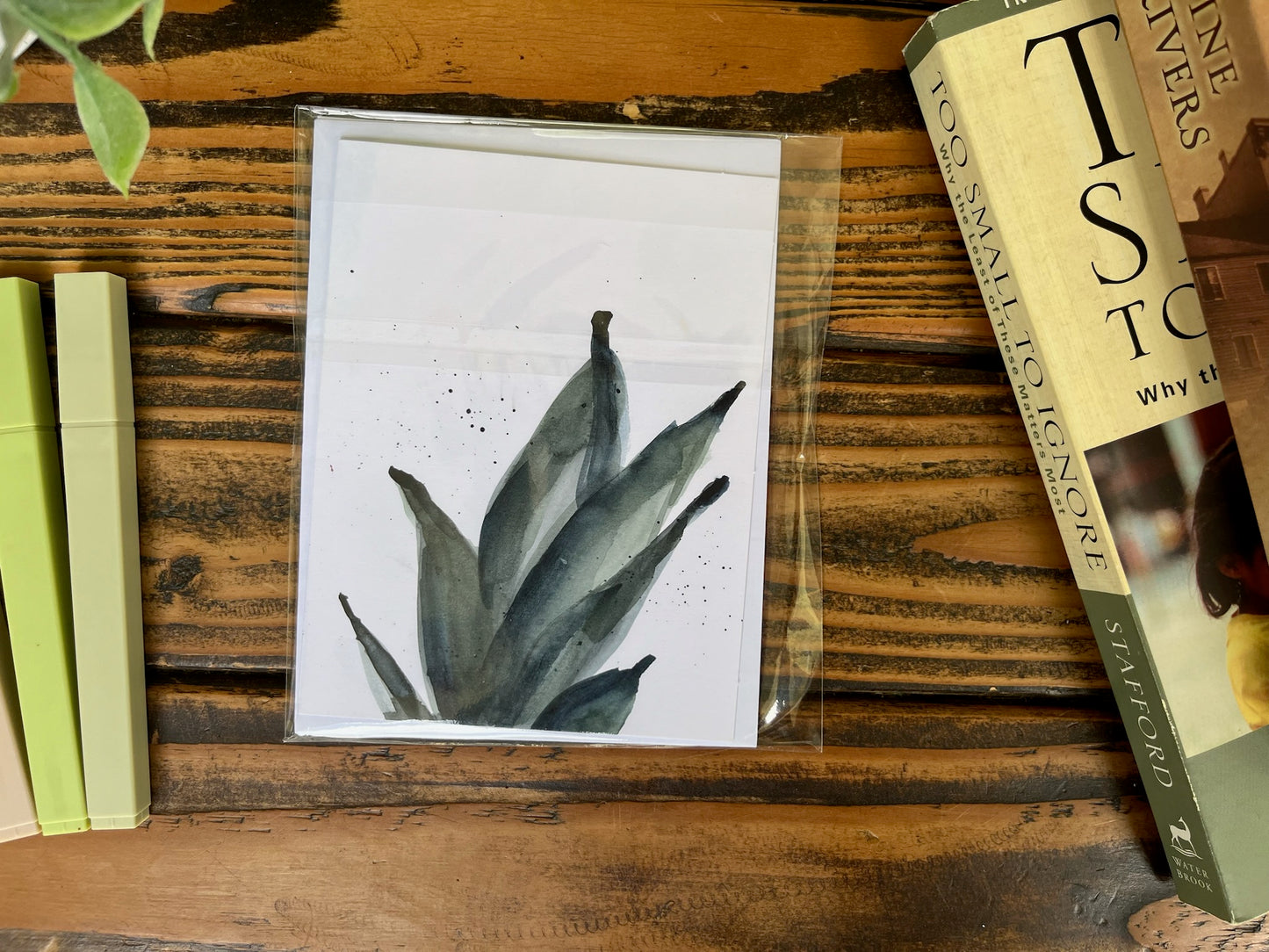 Leaf cards set of 3