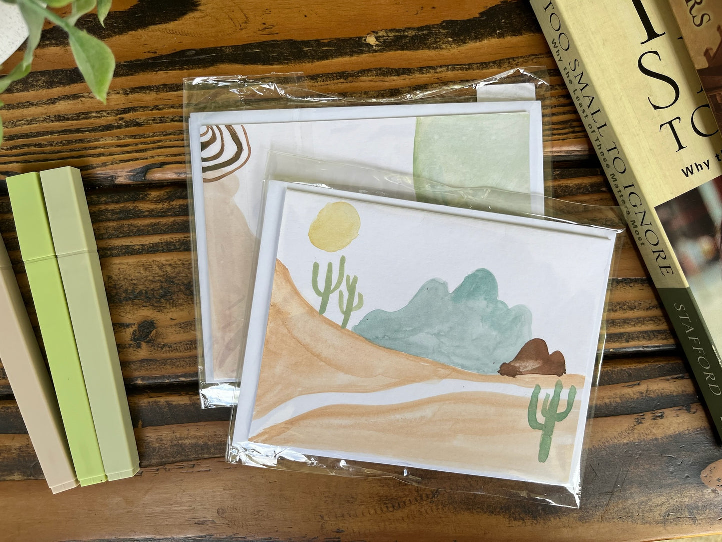 Desert Vibes cards set of 3