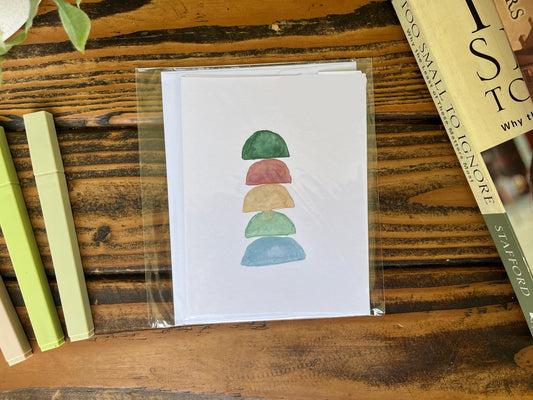 Absract greeting card