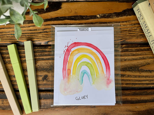 Glory Greeting Card