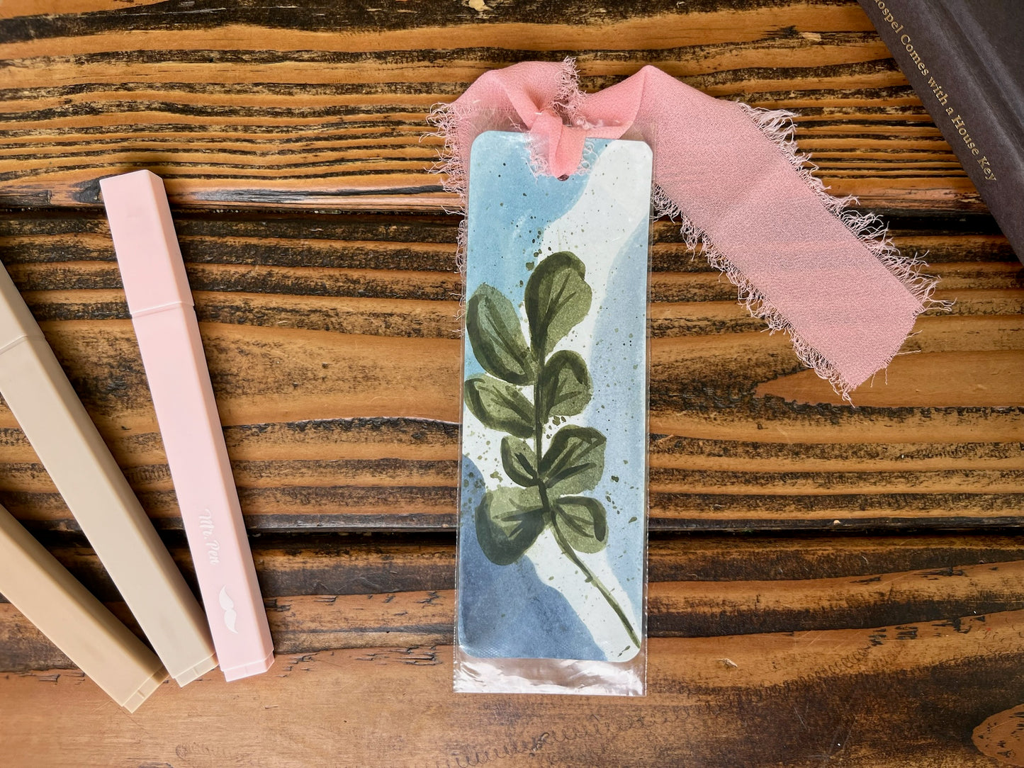 Minimalstic Floral bookmarks set of 3