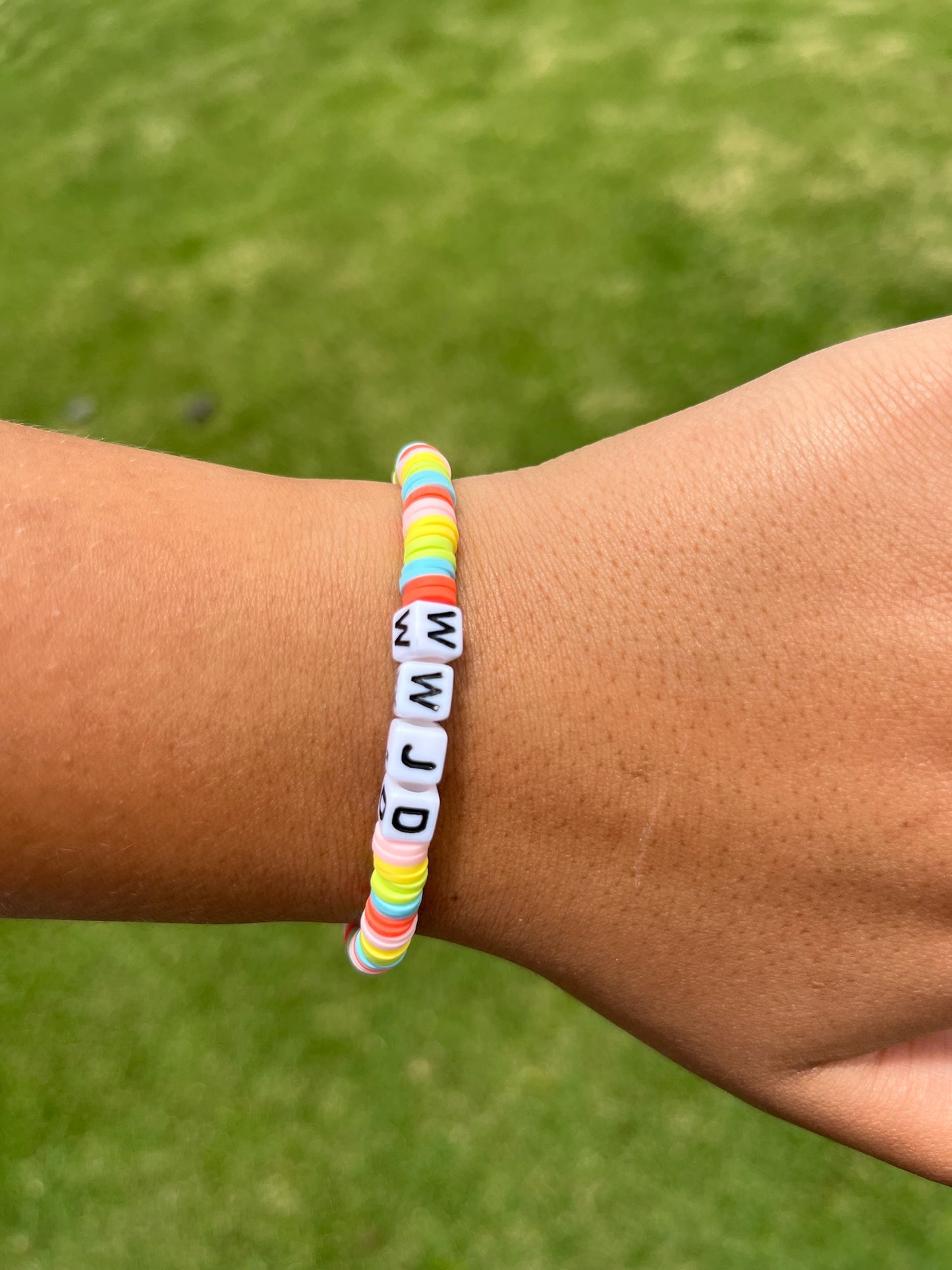 Beaded Bracelet with phrase