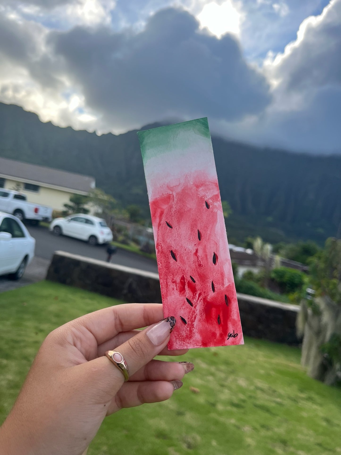 Watermelon Bookmark