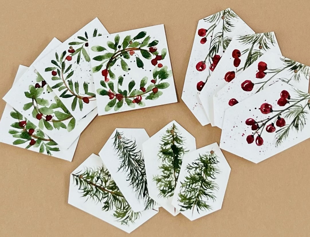 Christmas Gift Tag Set