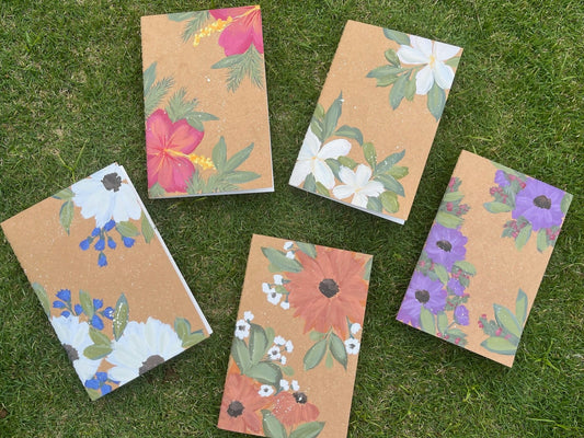 Floral Notebooks