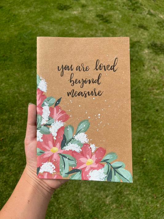 Pink Floral Notebook