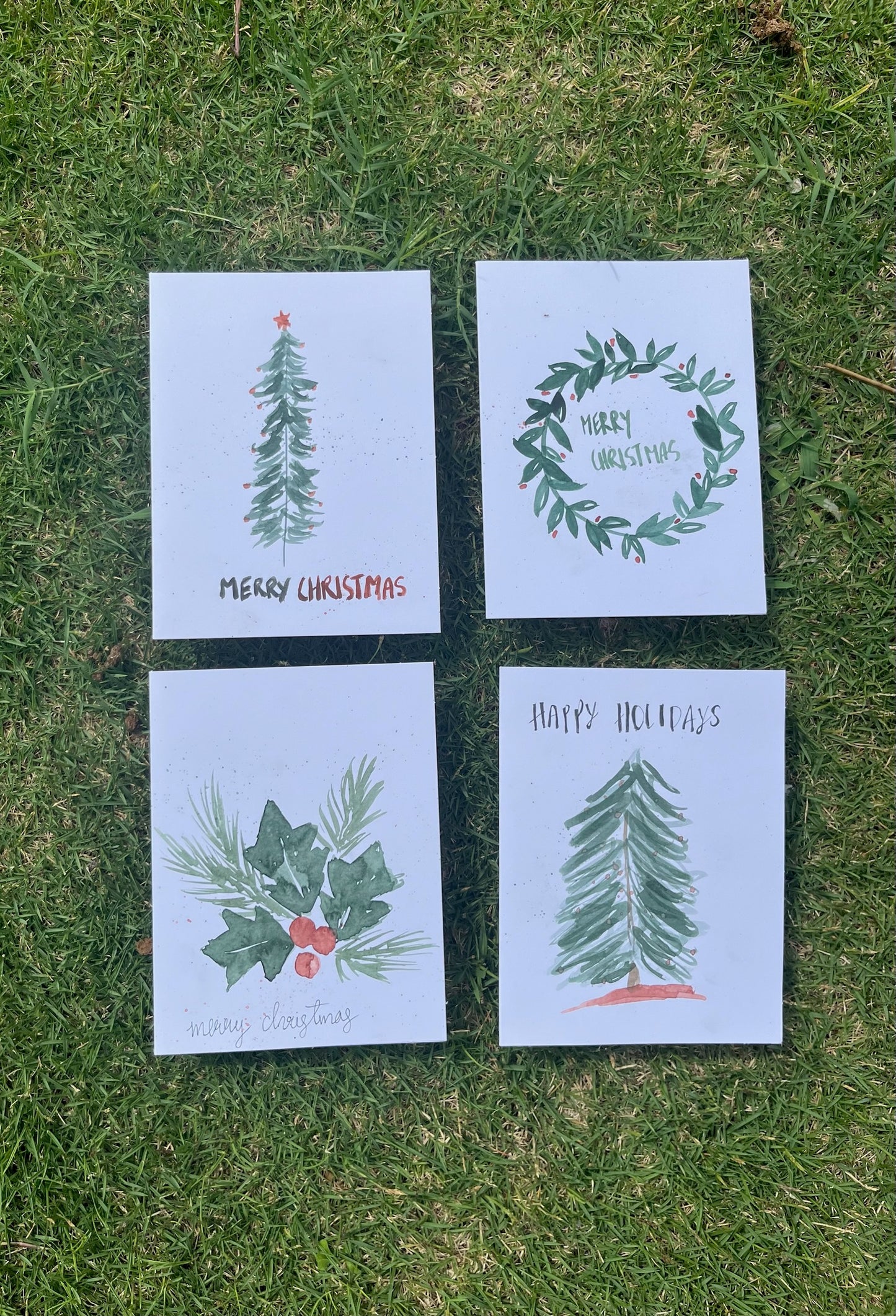 Holiday Cards 4 pack