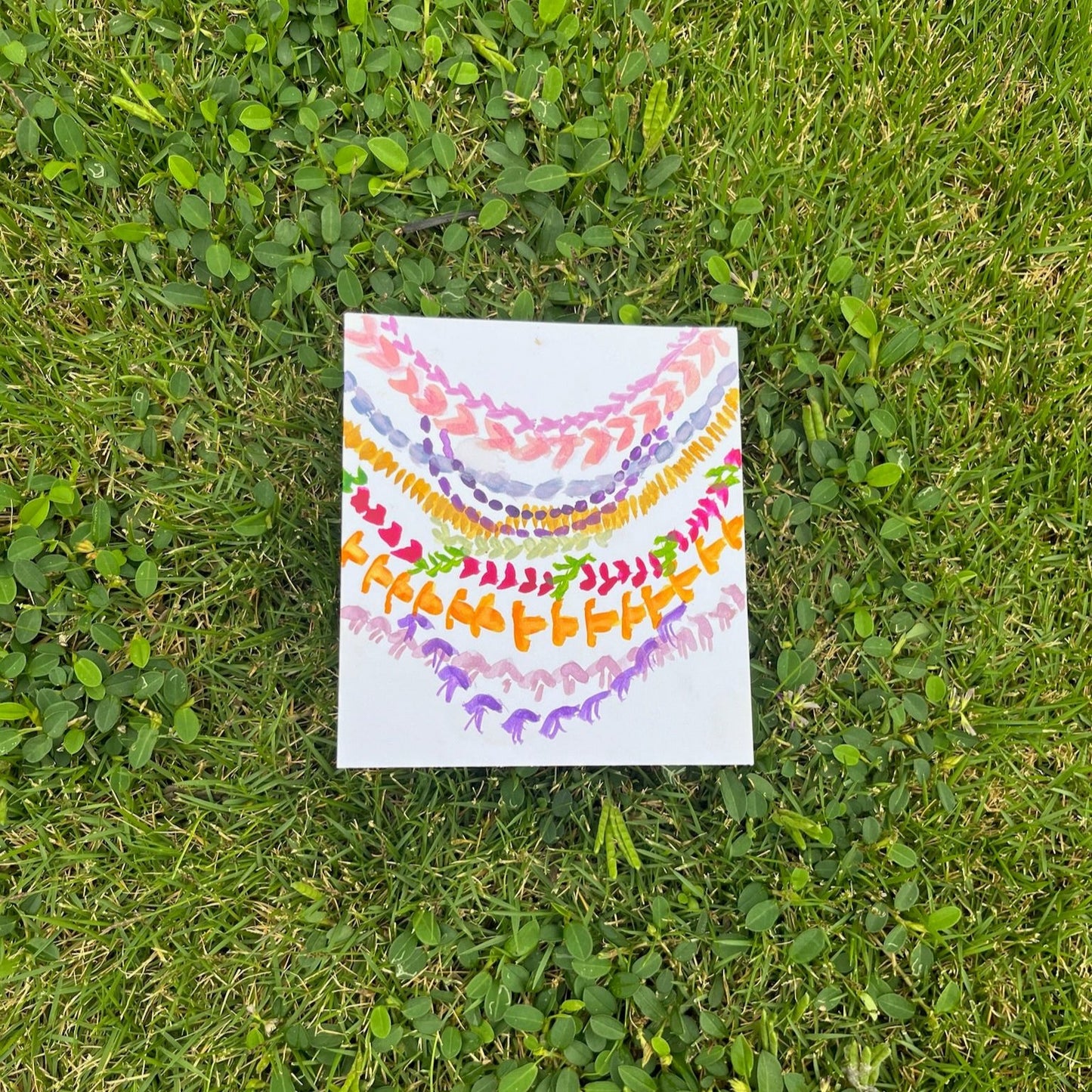 Lei greeting card