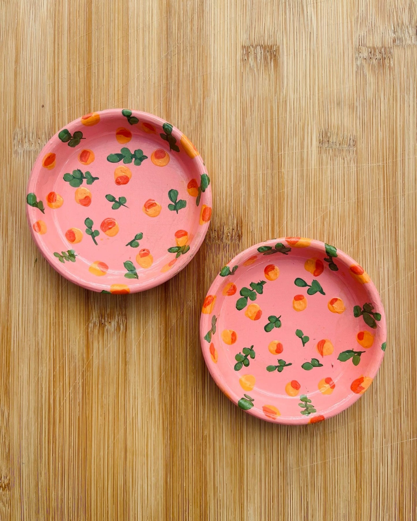 Pink Grapefruit Jewelry tray