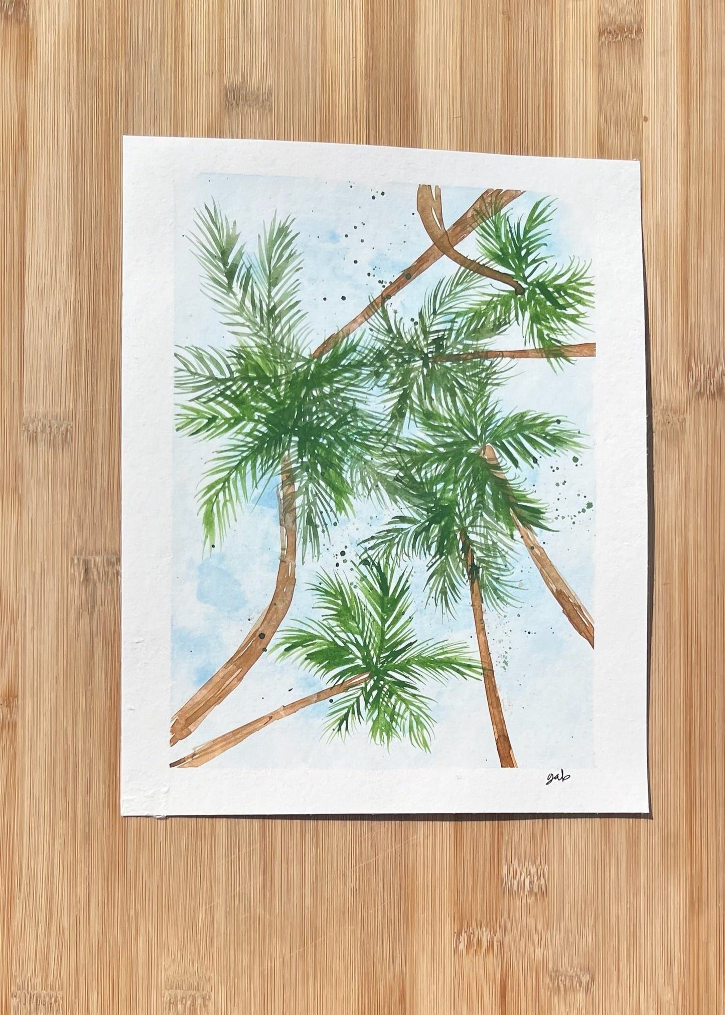 Palm Tree Painting