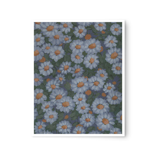 Gouache Flower Print