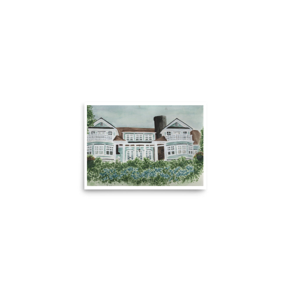 The Cousins House Print